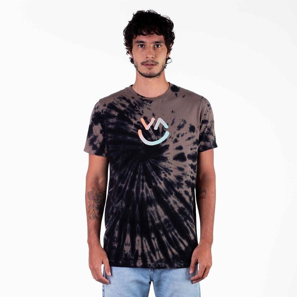 CAMISETA M/C VA SMILE - PRETO - G