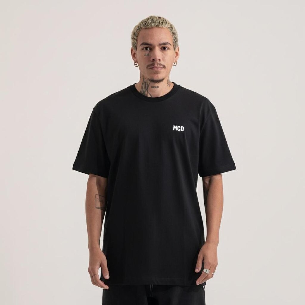 Camiseta Mcd 30 Anos Oversized Preto (Preto)