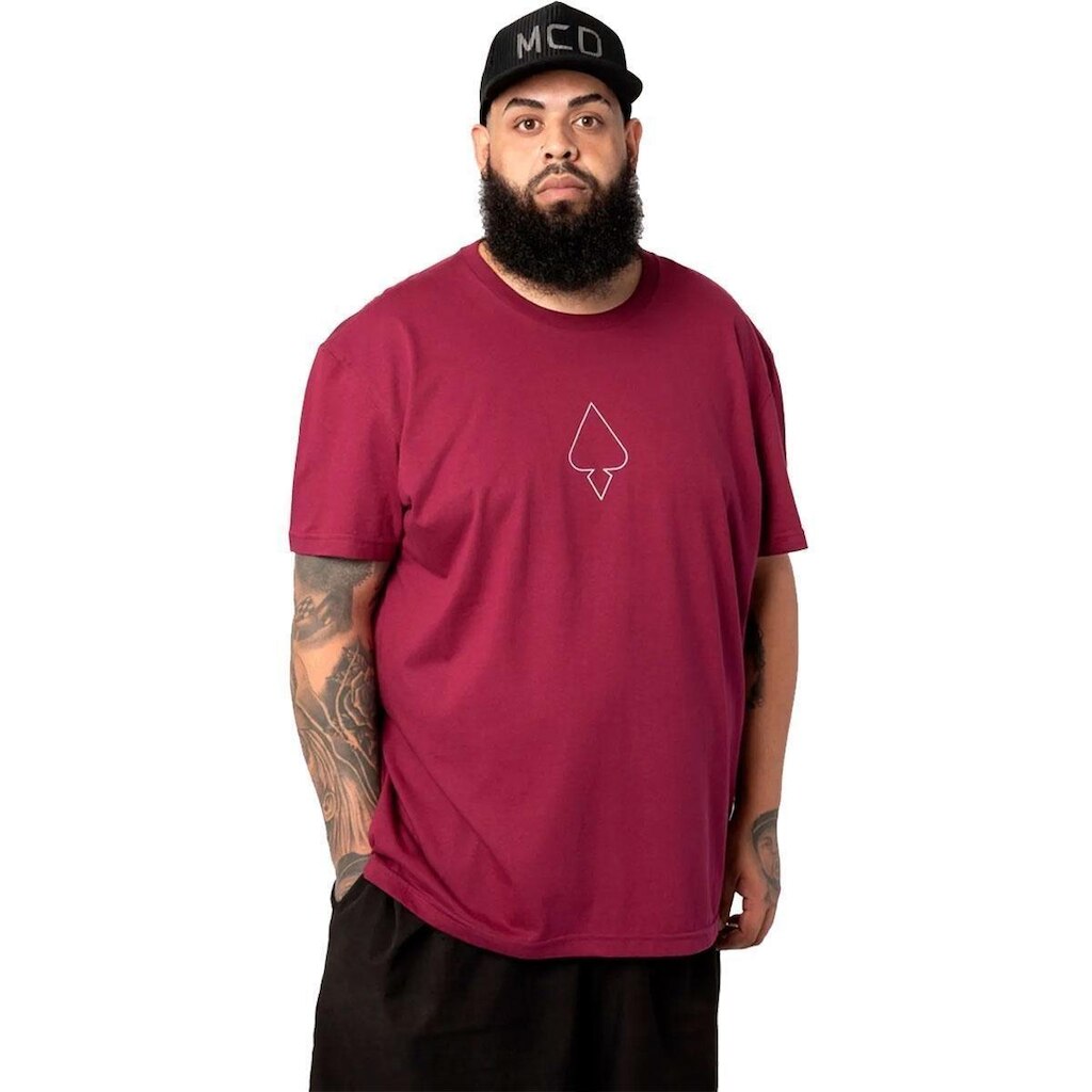 Camiseta Mcd Caveira Rosas Masculino