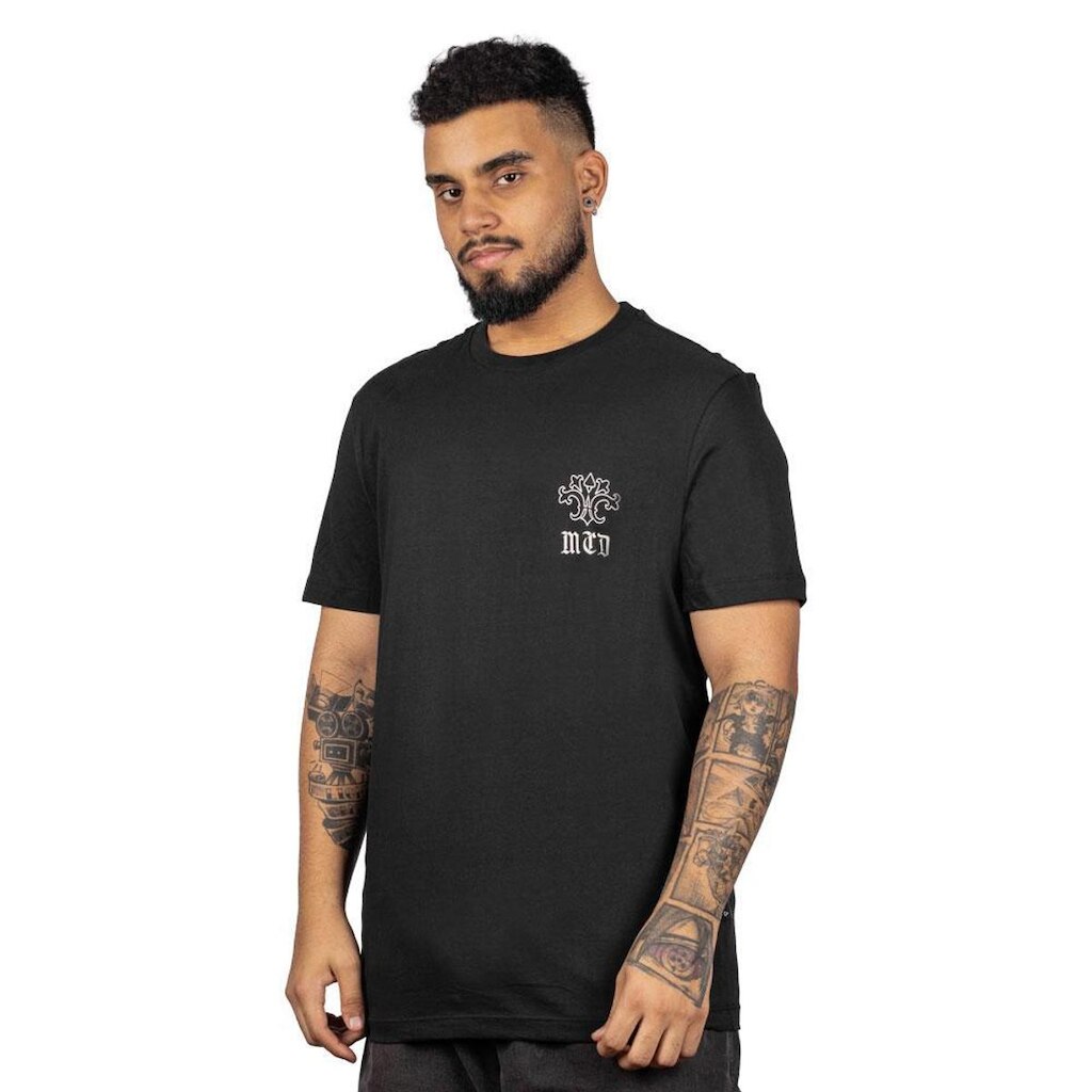 Camiseta MCD Costas Caligrafiti Arco Preto
