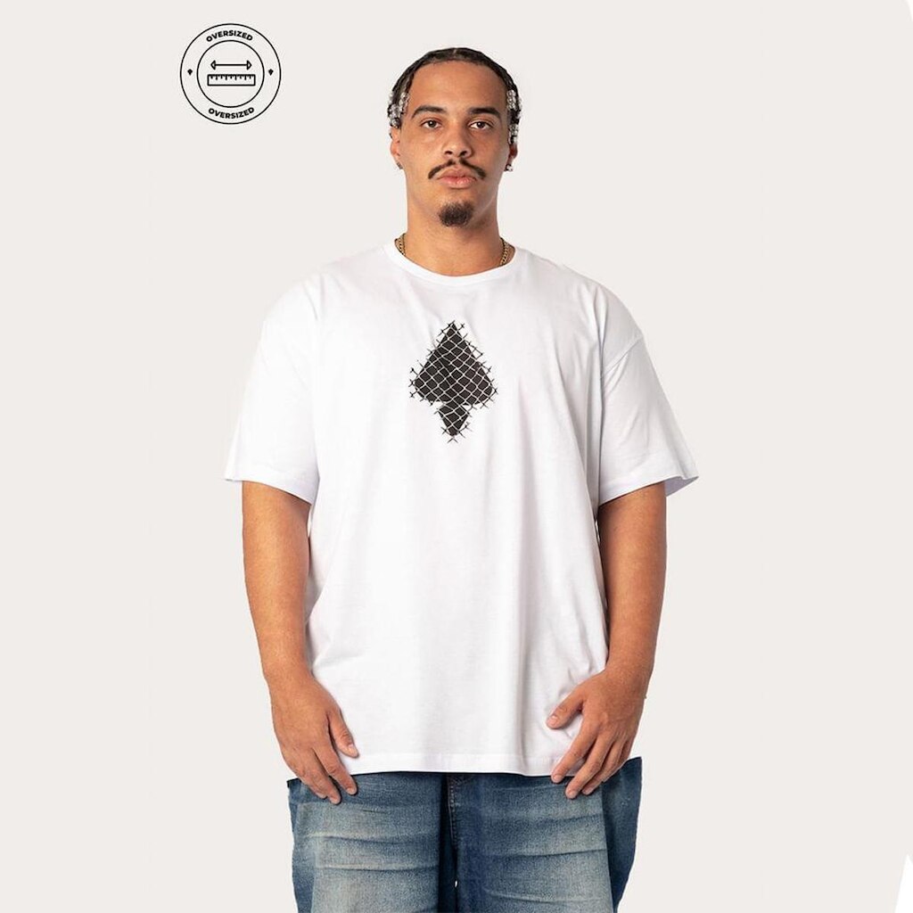 Camiseta MCD Oversized Espada Alambrado S26 Masculina
