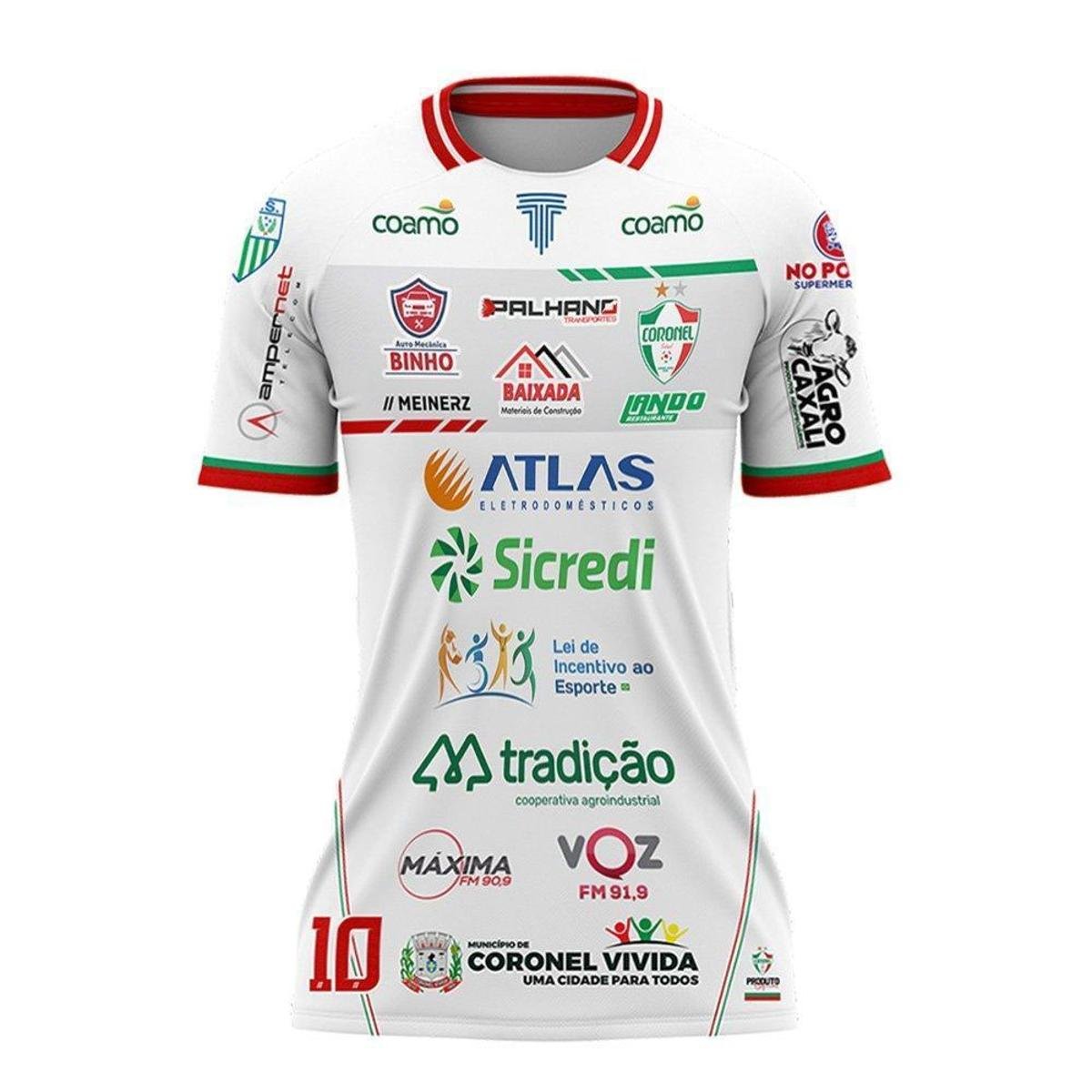 Camiseta Meinerz Coronel Futsal l Feminina Branco Netshoes