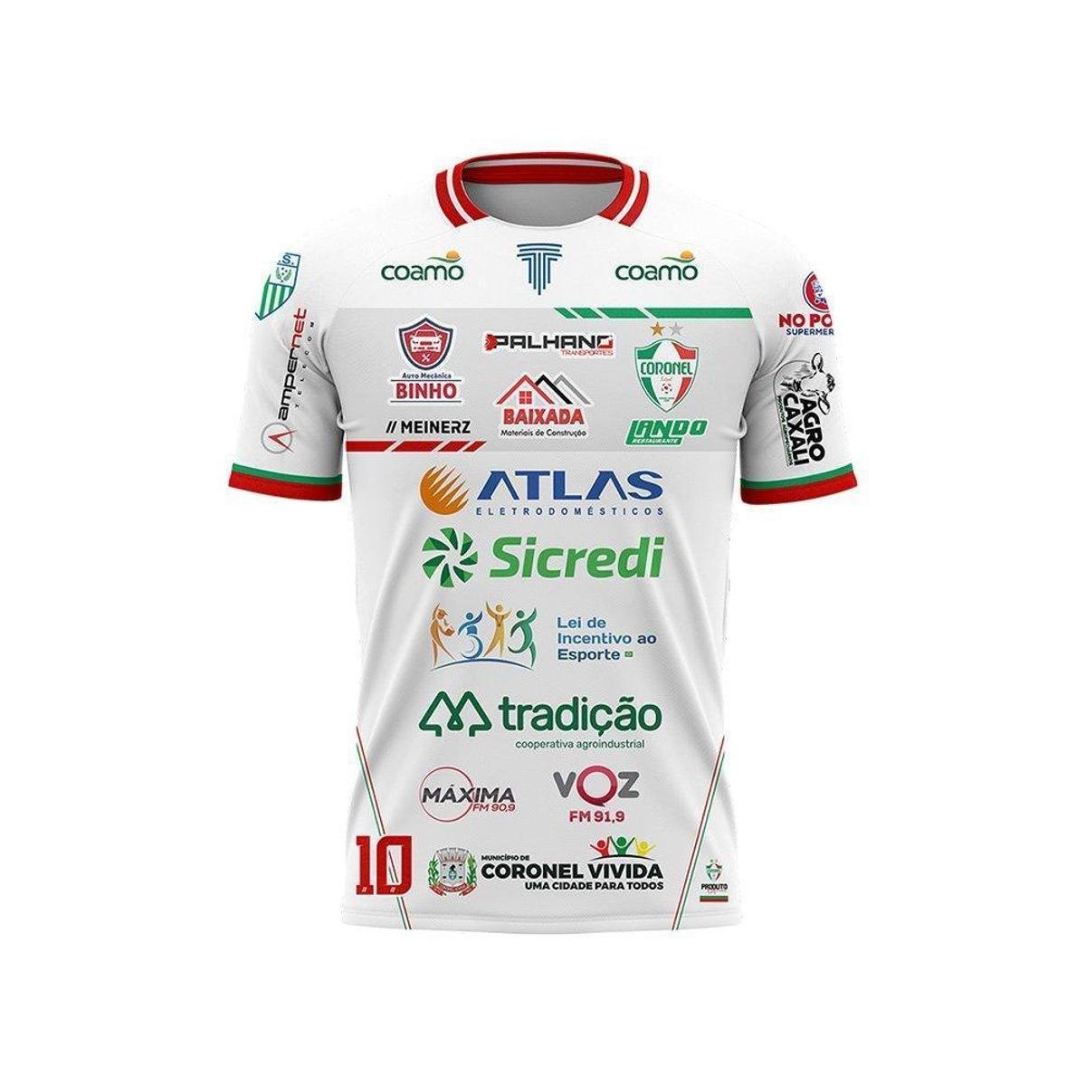 Camiseta Meinerz Coronel Futsal l Infantil Branco Netshoes