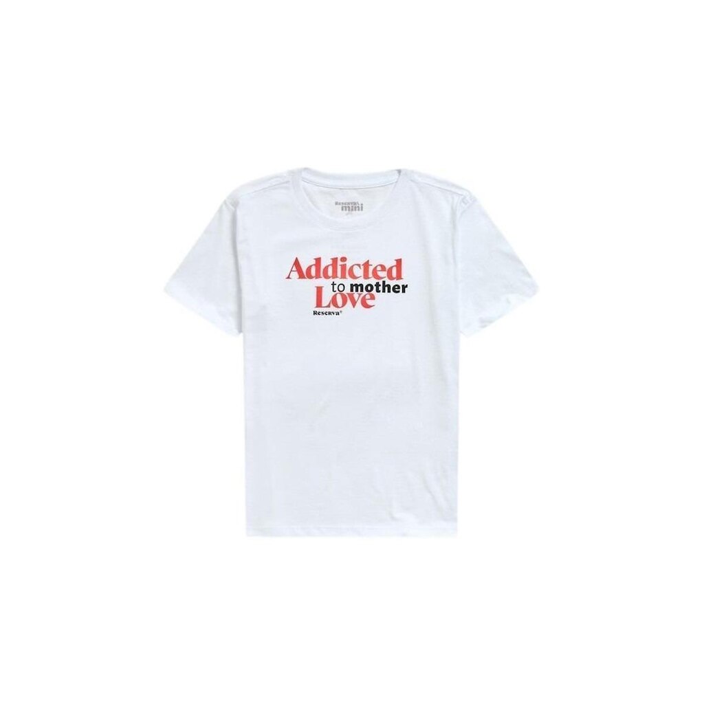 Camiseta Mini Estampada Mother Love Reserva Mini