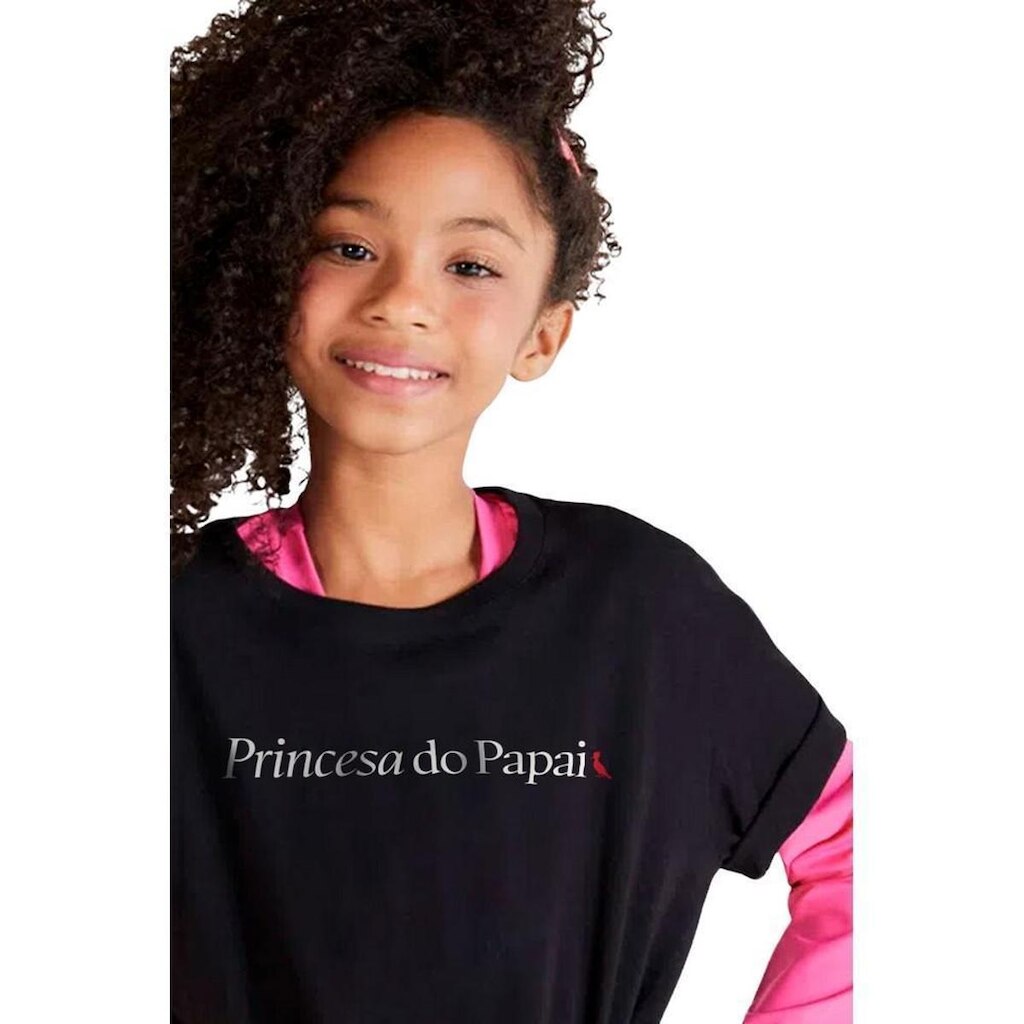 Camiseta Mini Princesa Do Papai Reserva Mini