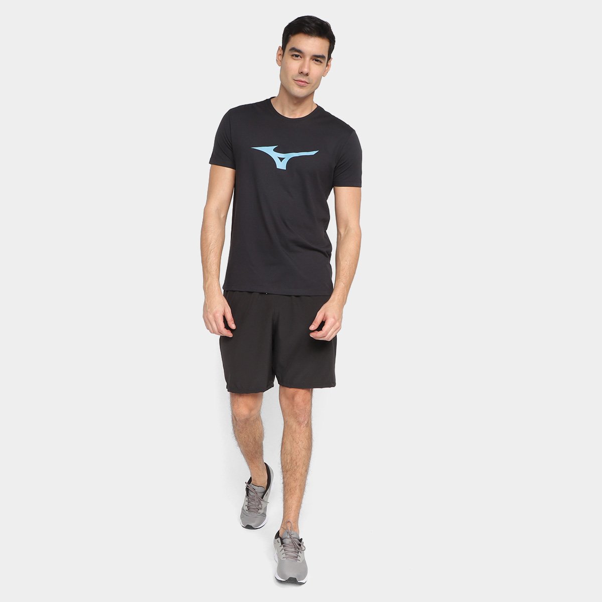 Camiseta Mizuno Basic Big Logo 2 Masculina - 3
