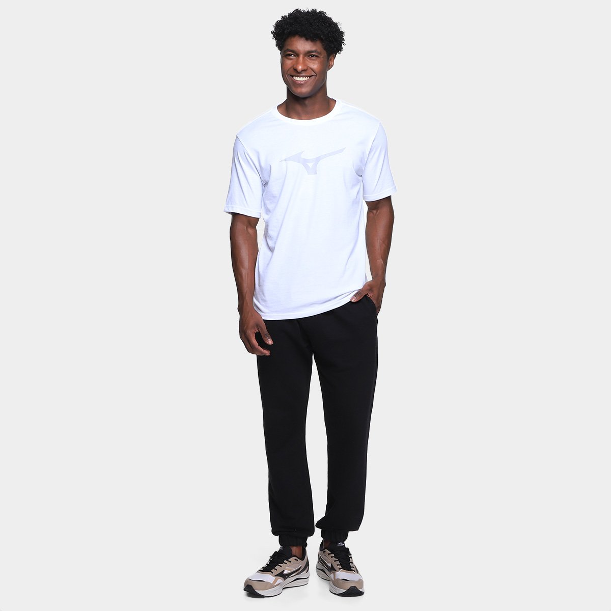 Camiseta Mizuno Basic Big Masculina - 3