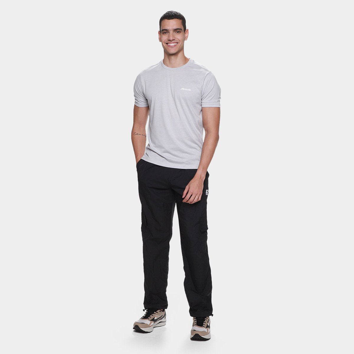 Camiseta Mizuno Basic Logo Masculina - 3