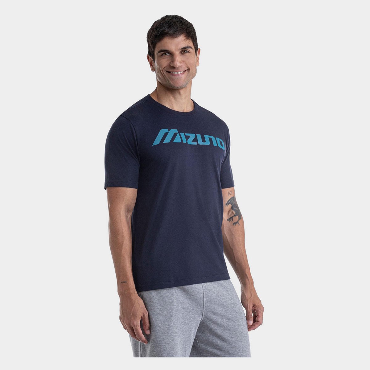 Camiseta Mizuno Big Logo Masculina - 1