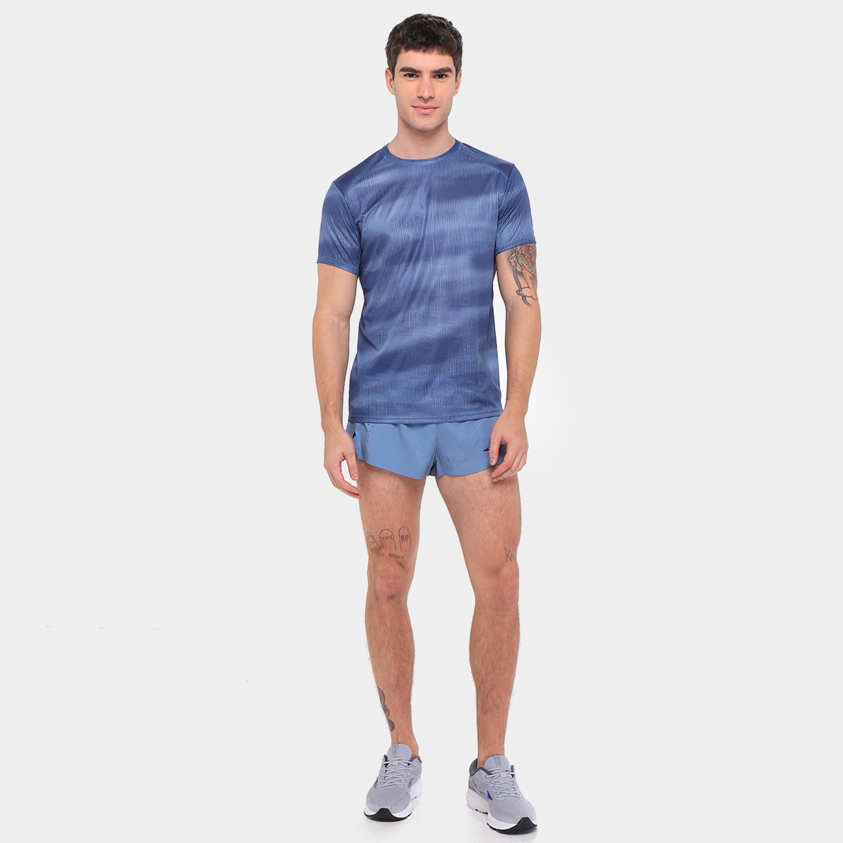 Camiseta Mizuno Dry Aero Flow Graphic Masculina - 3
