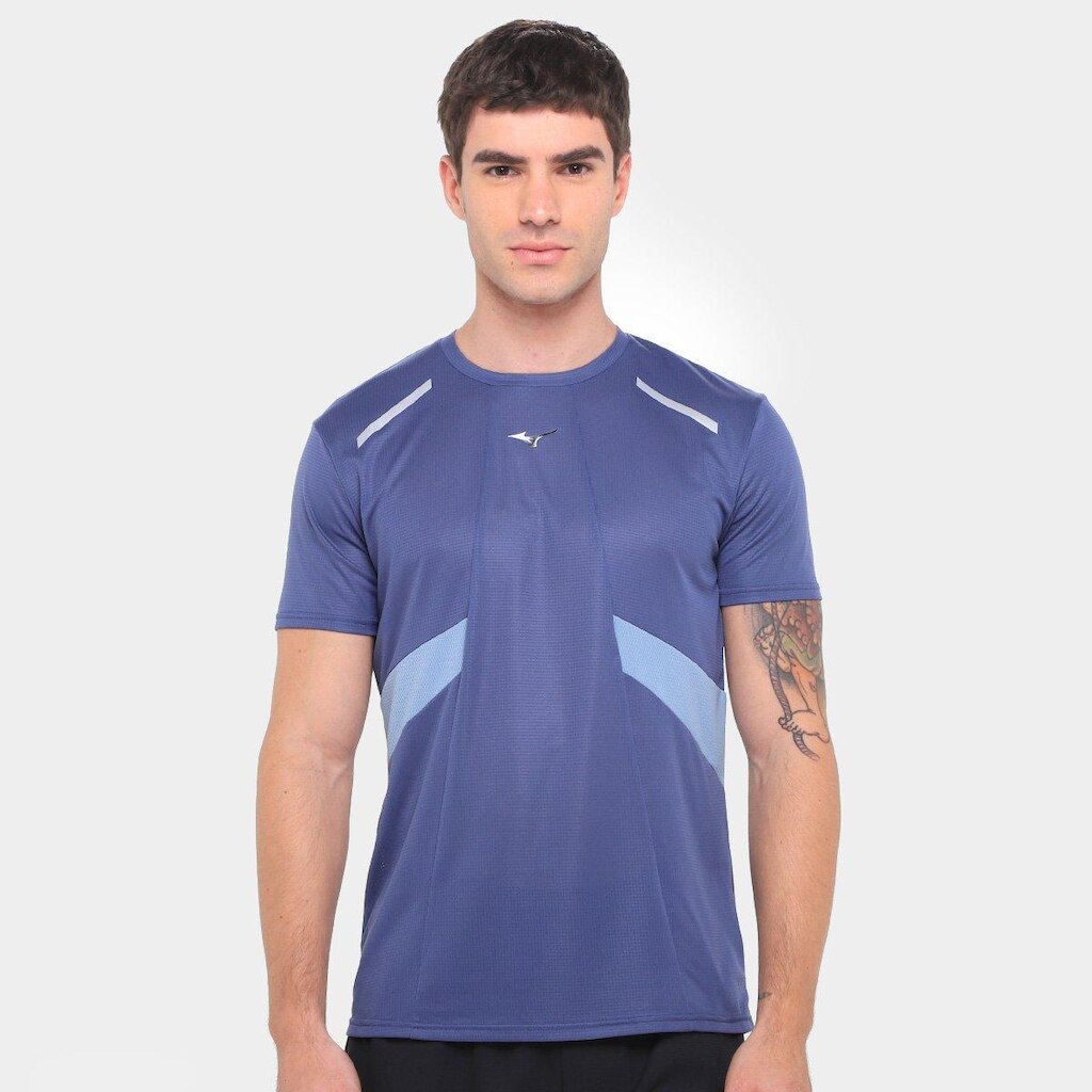 Camiseta Mizuno Dry Aero Flow Masculina