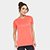 Camiseta Mizuno Energy Feminina - Laranja+Branco