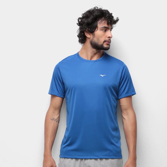 Camiseta Mizuno Energy Masculina - Azul Menor preço em Camiseta Mizuno Energy Masculina - Azul