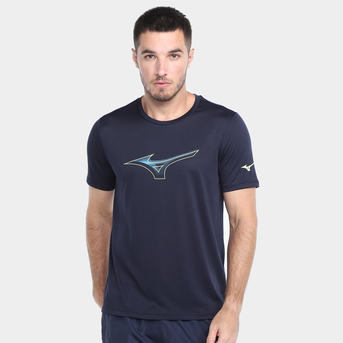 Camiseta Mizuno Energy Stamp I Masculina Menor preço em Camiseta Mizuno Energy Stamp I Masculina