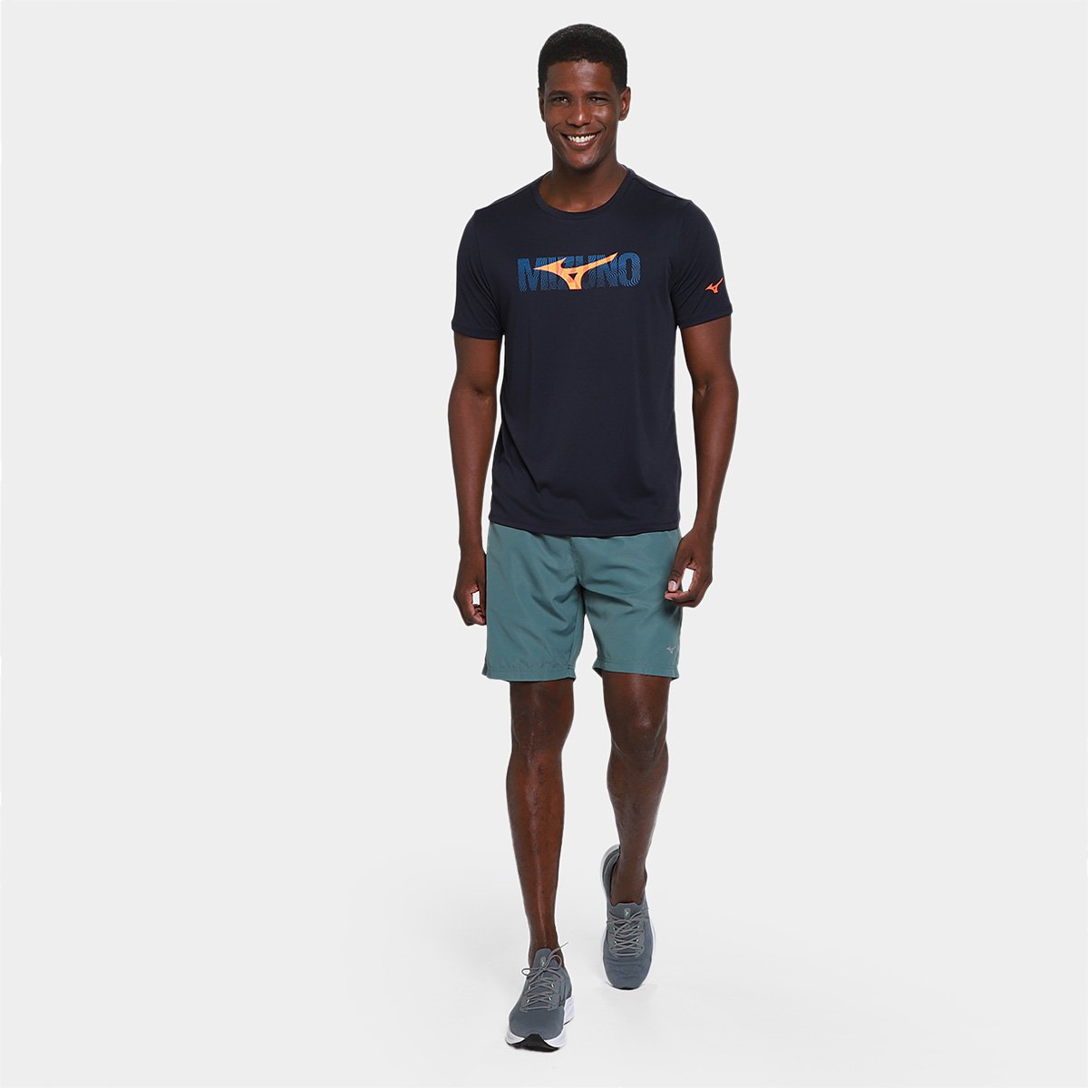 Camiseta Mizuno Energy Stamp III Masculina - 3