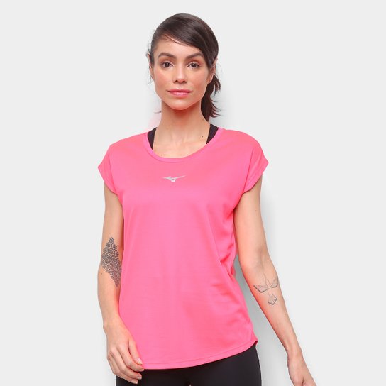 Camiseta Mizuno Fresh New Feminina - Rosa Escuro é ruim? Camiseta Mizuno Fresh New Feminina - Rosa Escuro é boa?