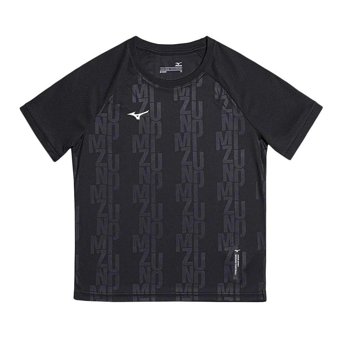 CAMISETA MIZUNO FUT II JUVENIL - PRETO 08