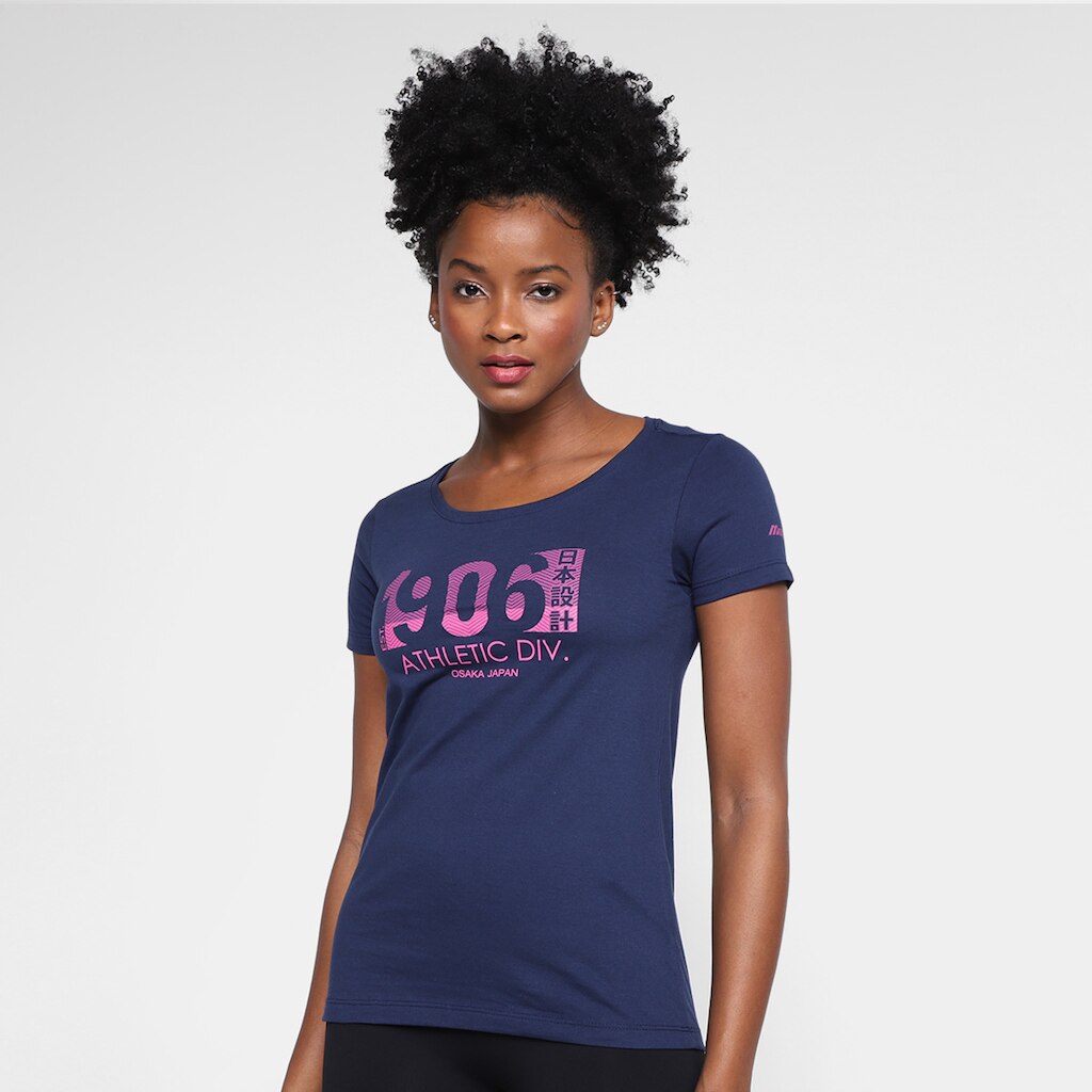 Camiseta Mizuno Graphic New Feminina