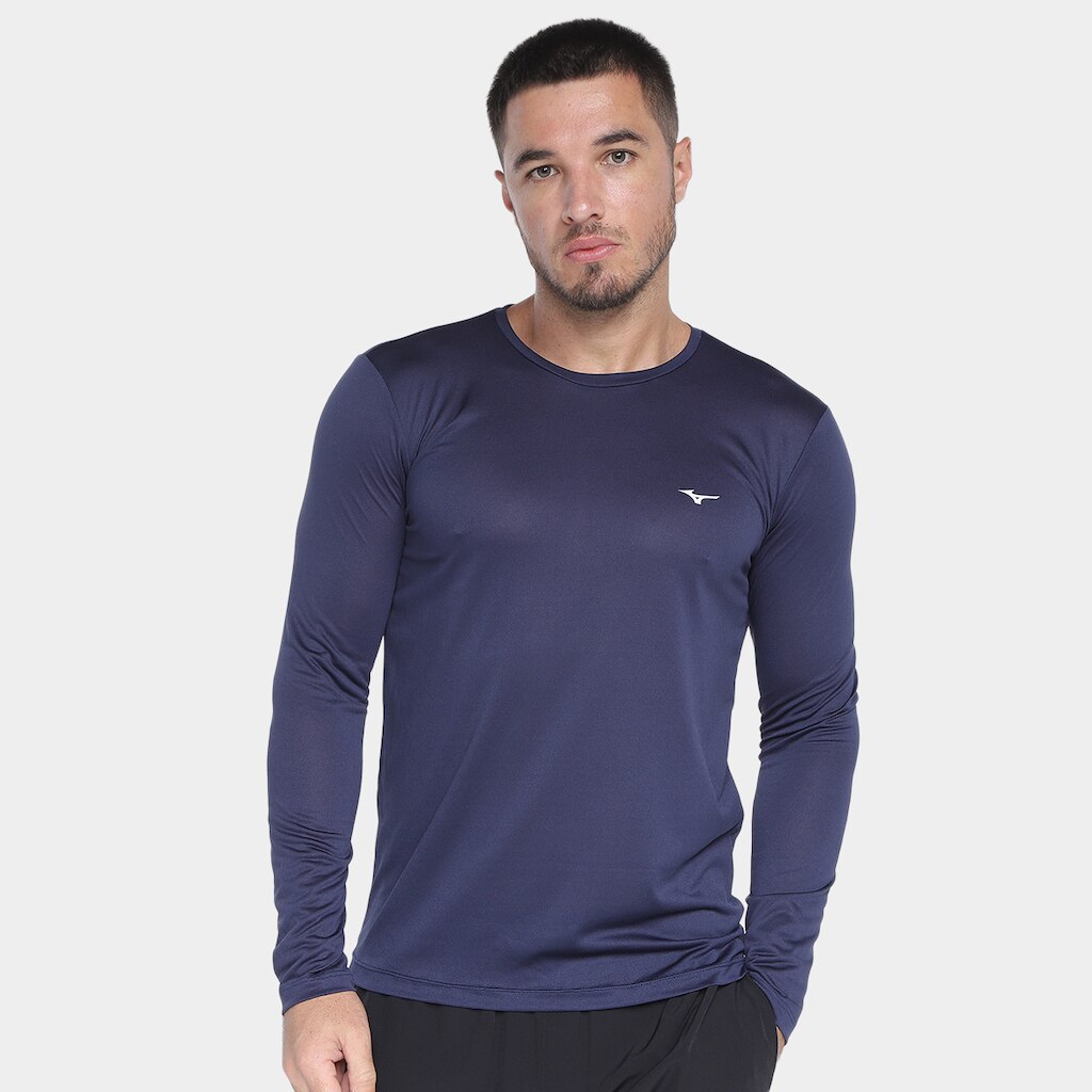 Camiseta Mizuno Nirvana Manga Longa Masculina