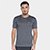 Camiseta Mizuno Nirvana Masculina - Chumbo