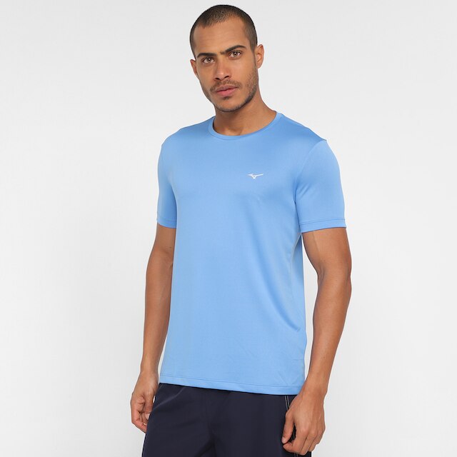 Camiseta Mizuno Nirvana Masculina - Azul Royal+Branco é boa?