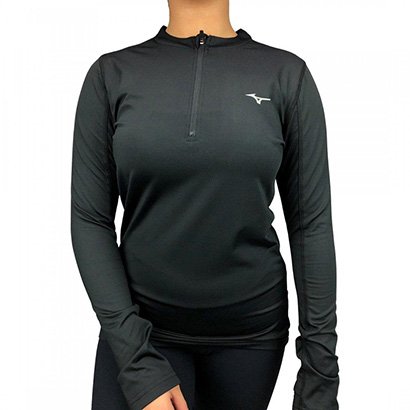 Camiseta Mizuno Térmica Manga Longa Feminina - Feminino