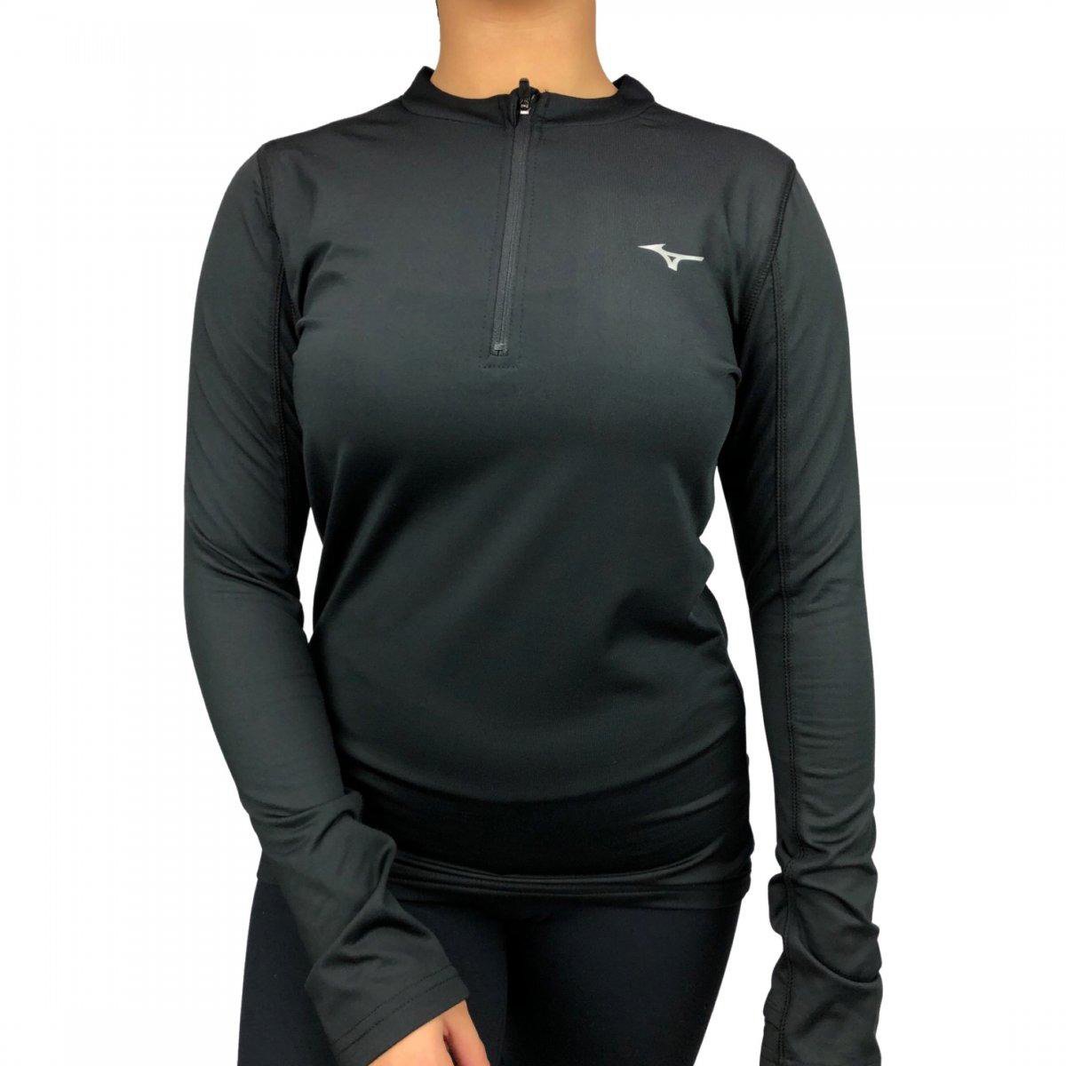 Camiseta Mizuno Térmica Manga Longa Feminina Menor preço em Camiseta Mizuno Térmica Manga Longa Feminina