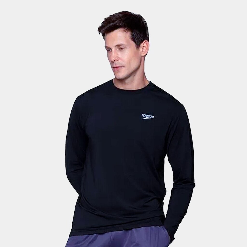 Camiseta M/L Speedo Power Running Masculino