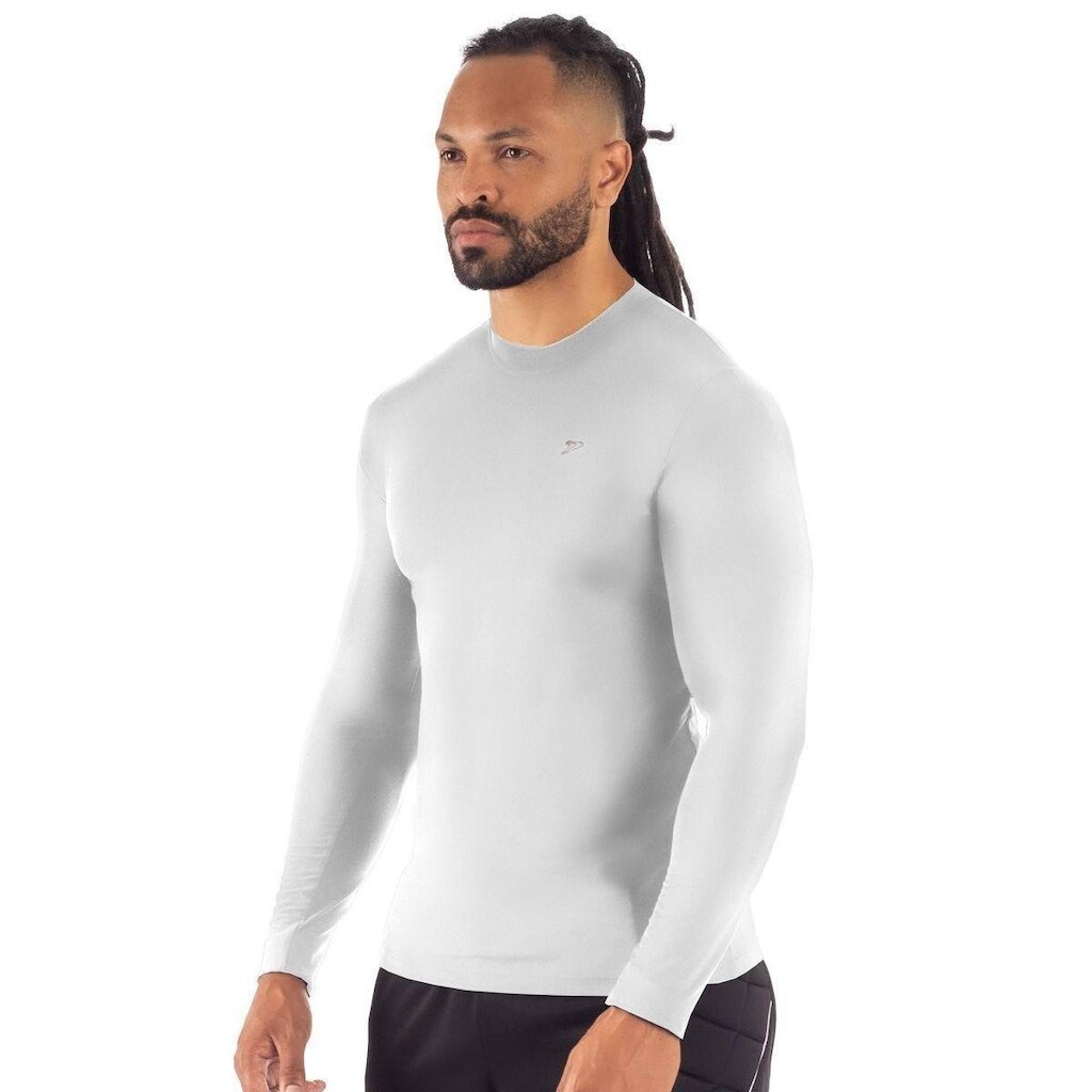 CAMISETA M/L TERMICA SKIN NEW 04498-BR - BRANCO M