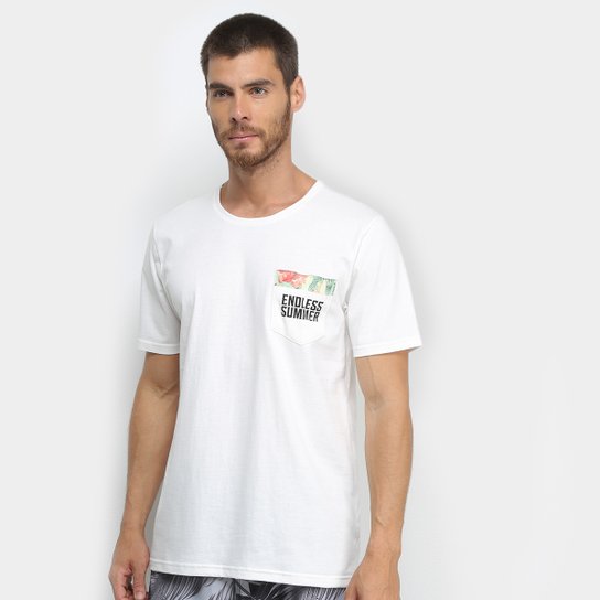 Camiseta Mood Endless Summer Masculina - Off White