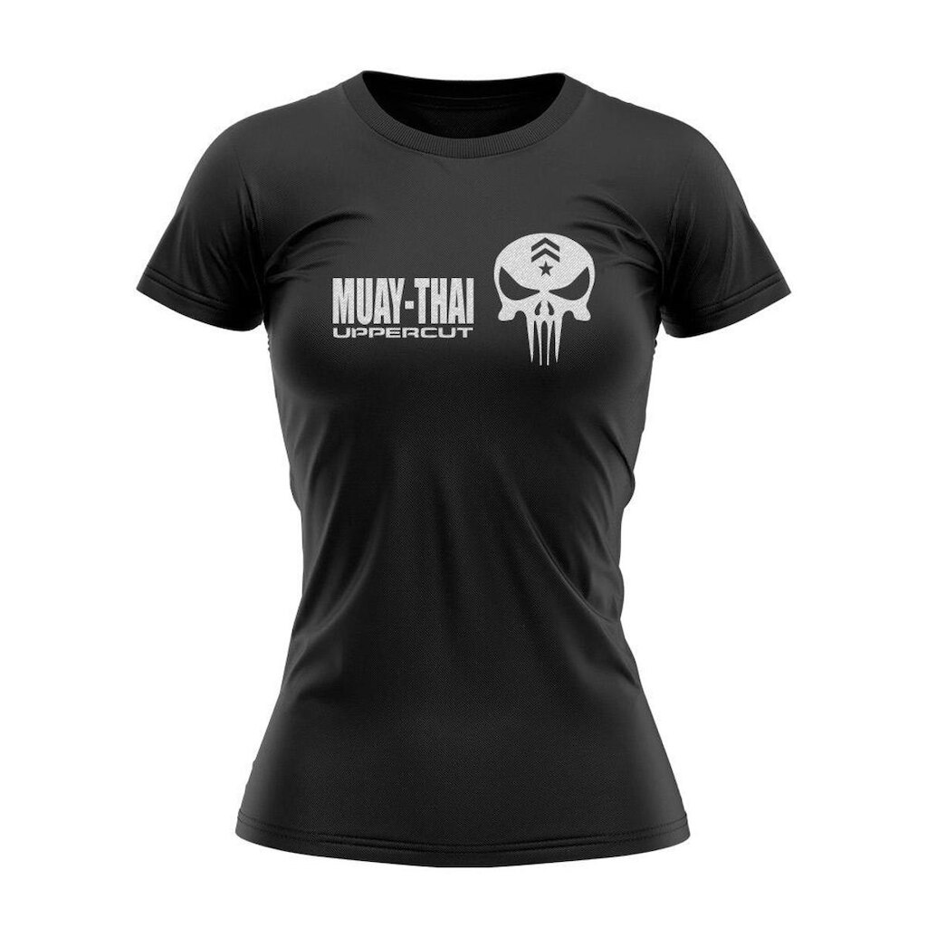 Camiseta Muay Thai Dry Tech UV-50+  Caveira War Bc - Feminina