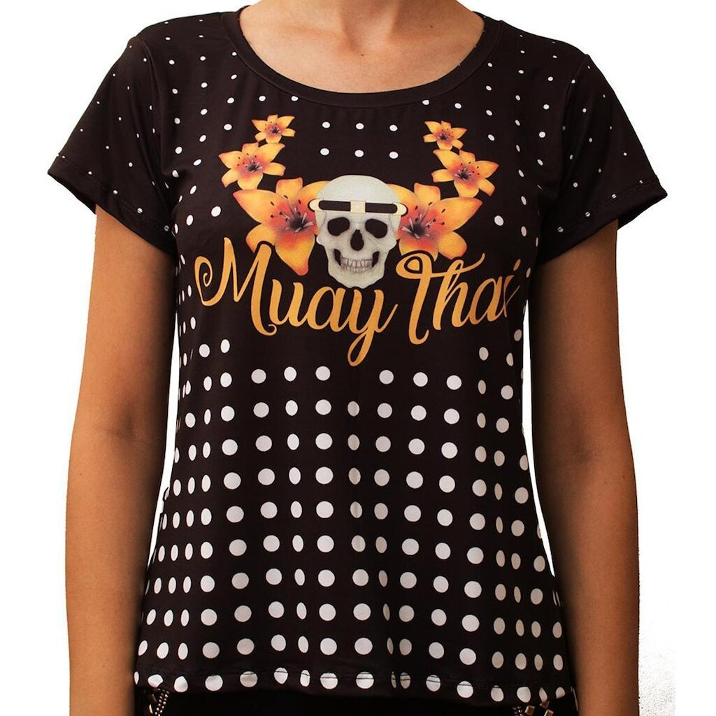 Camiseta Muay Thai Pontilhismo