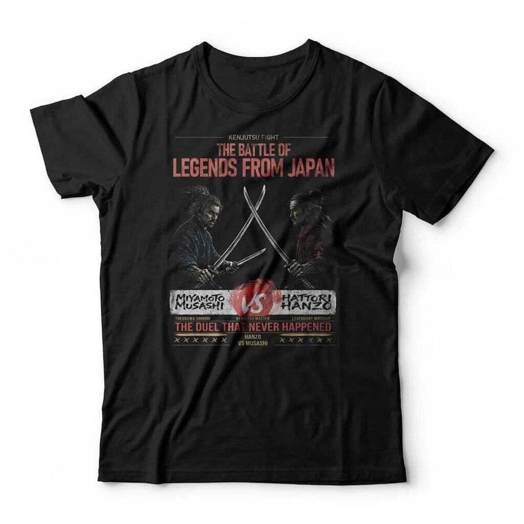 Camiseta Musashi vs Hanzo
