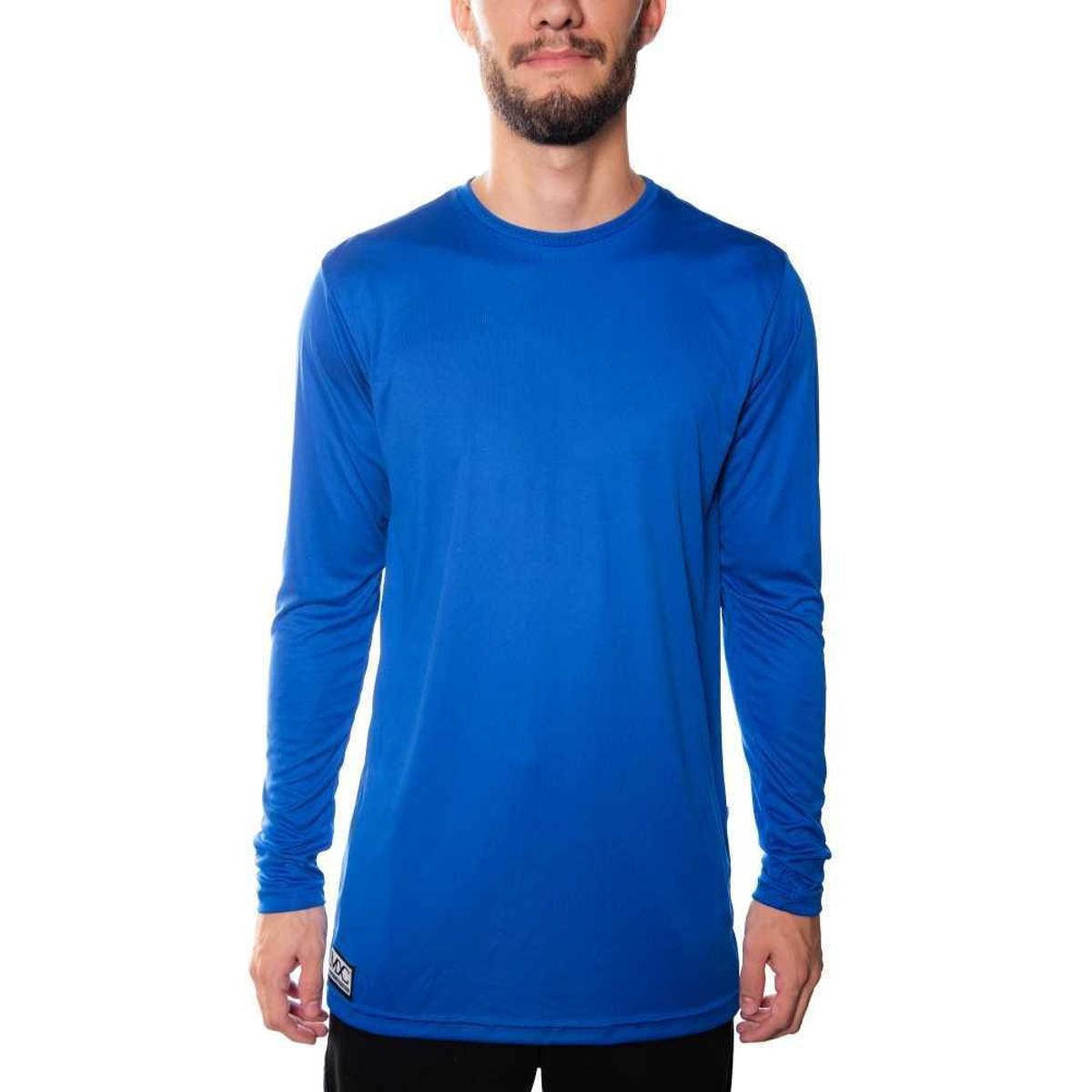 camisa uv azul