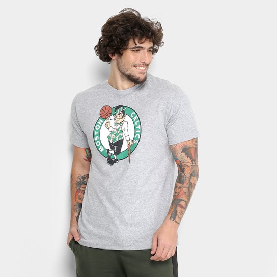 Camiseta NBA Boston Celtics Big Logo Masculina - Cinza é ruim? Camiseta NBA Boston Celtics Big Logo Masculina - Cinza é boa?
