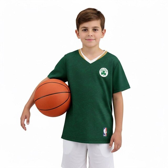 CAMISETA NBA BOSTON CELTICS BROOK INFANTIL JUVENIL DRY MAX