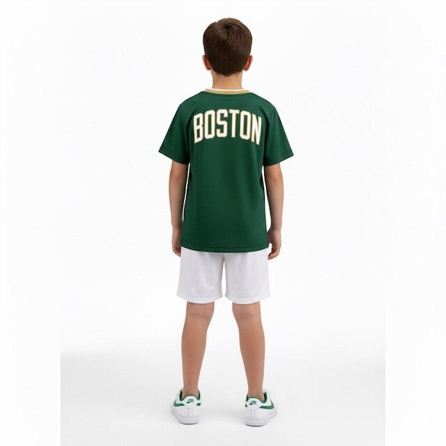 CAMISETA NBA BOSTON CELTICS BROOK INFANTIL JUVENIL DRY MAX