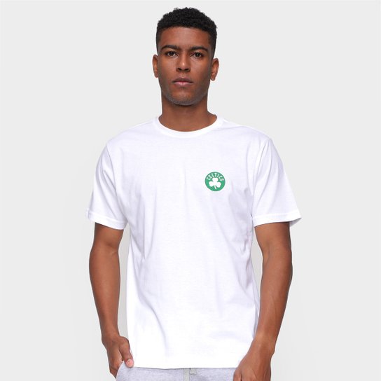Camiseta NBA Boston Celtics Logo Masculina - Branco+Verde é ruim? Camiseta NBA Boston Celtics Logo Masculina - Branco+Verde é boa?
