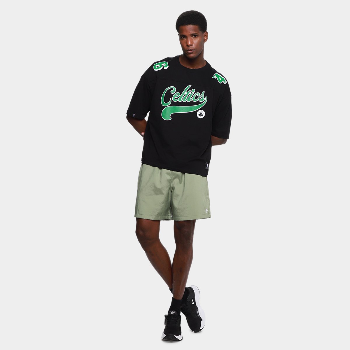 Camiseta NBA Boston Celtics Mitchell & Ness Masculina - 5