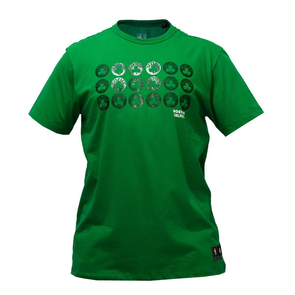 Camiseta NBA Boston Celtics Pattern Símbolos Verde - Masculino