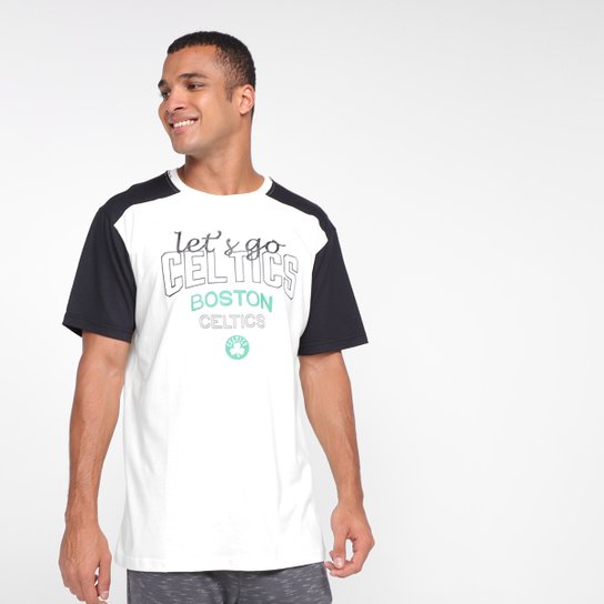Camiseta NBA Boston Celtics Raglan Masculina - Off White é ruim? Camiseta NBA Boston Celtics Raglan Masculina - Off White é boa?