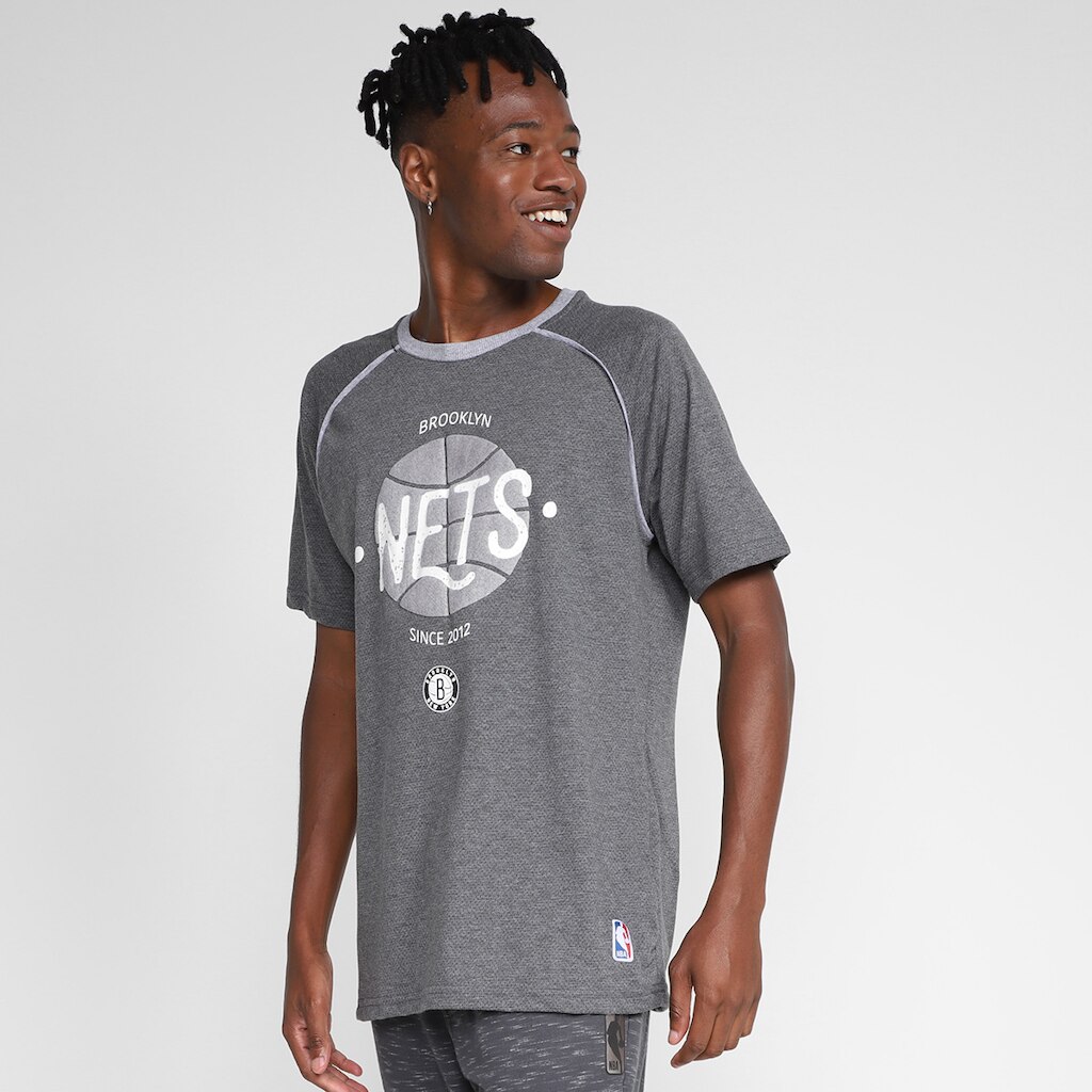 Camiseta NBA Brooklyn Nets Since 2012 Masculina