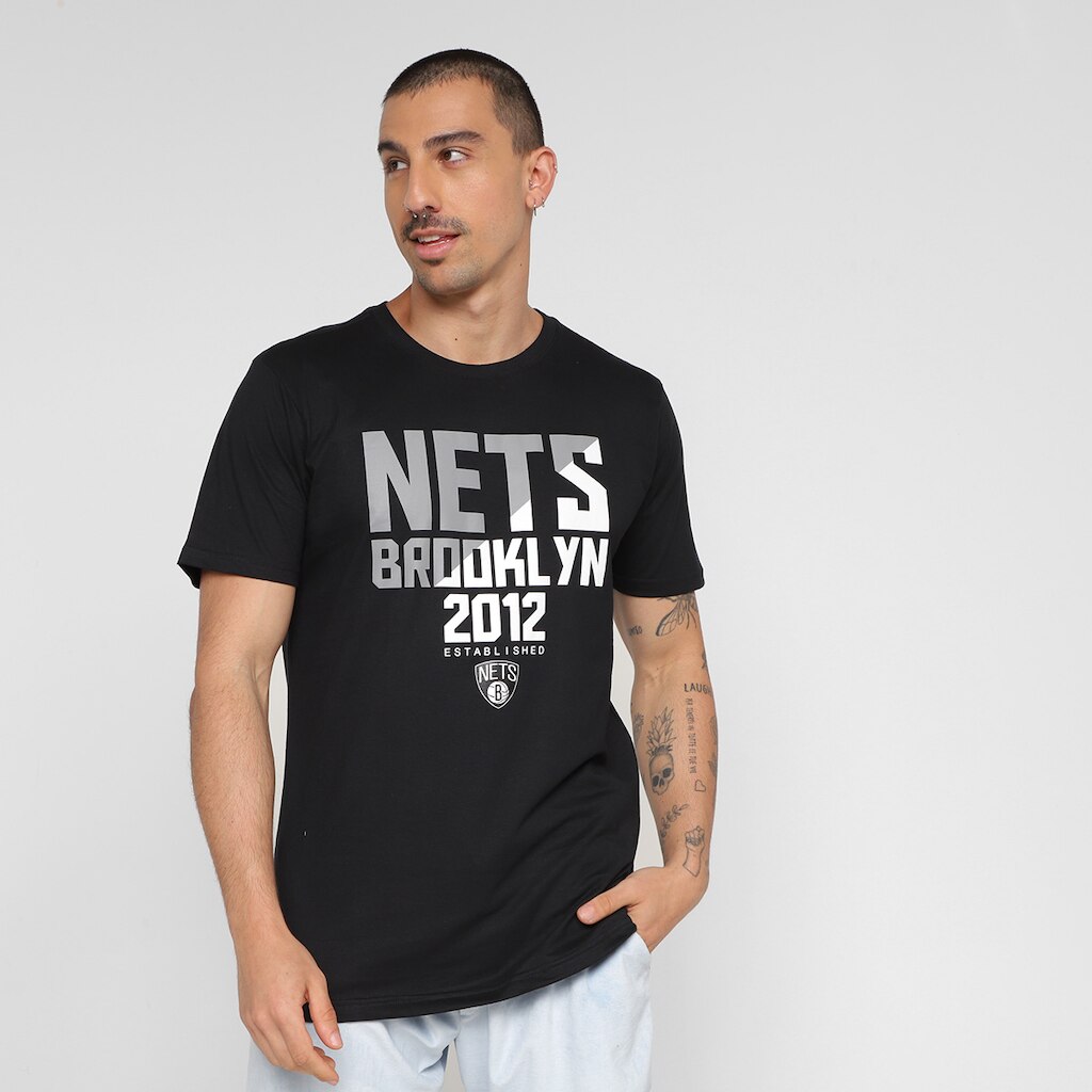 Camiseta NBA Brooklyn Nets Spotlight Masculina