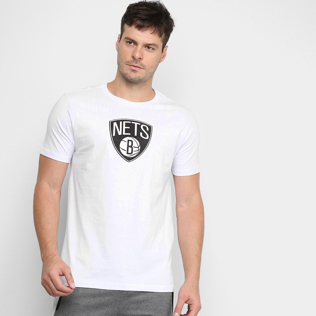 Camiseta NBA Brooklyn Nets Vinil Masculina