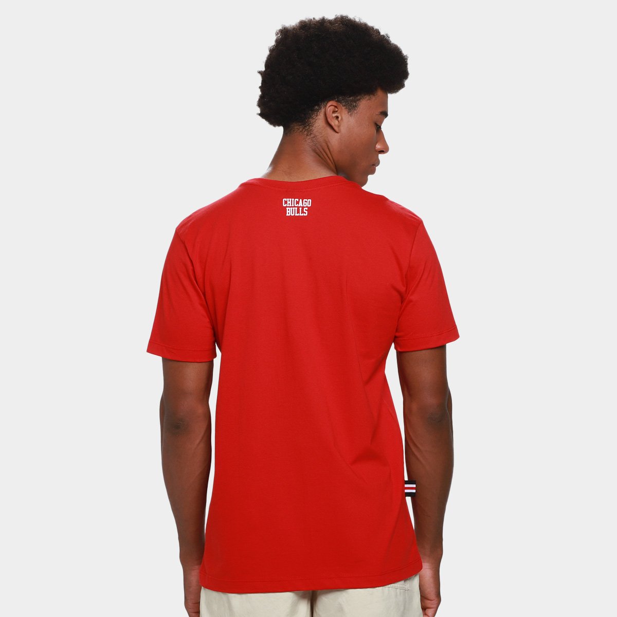 Camiseta NBA Chicago Bulls Mitchell & Ness Layers Masculina - 1