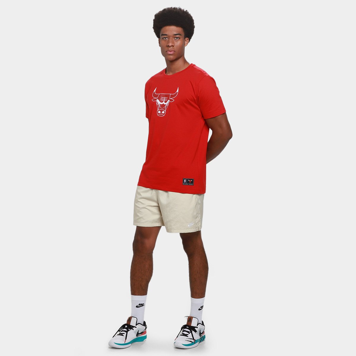 Camiseta NBA Chicago Bulls Mitchell & Ness Layers Masculina - 5