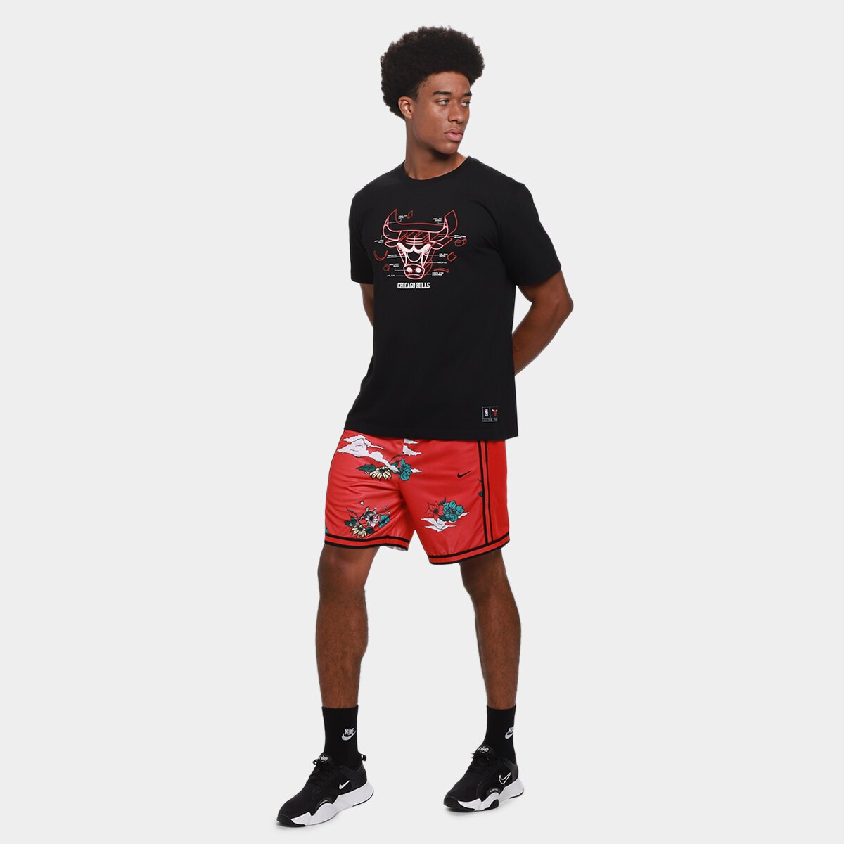 Camiseta NBA Chicago Bulls Mitchell & Ness Manual Bulls  Masculina - 5