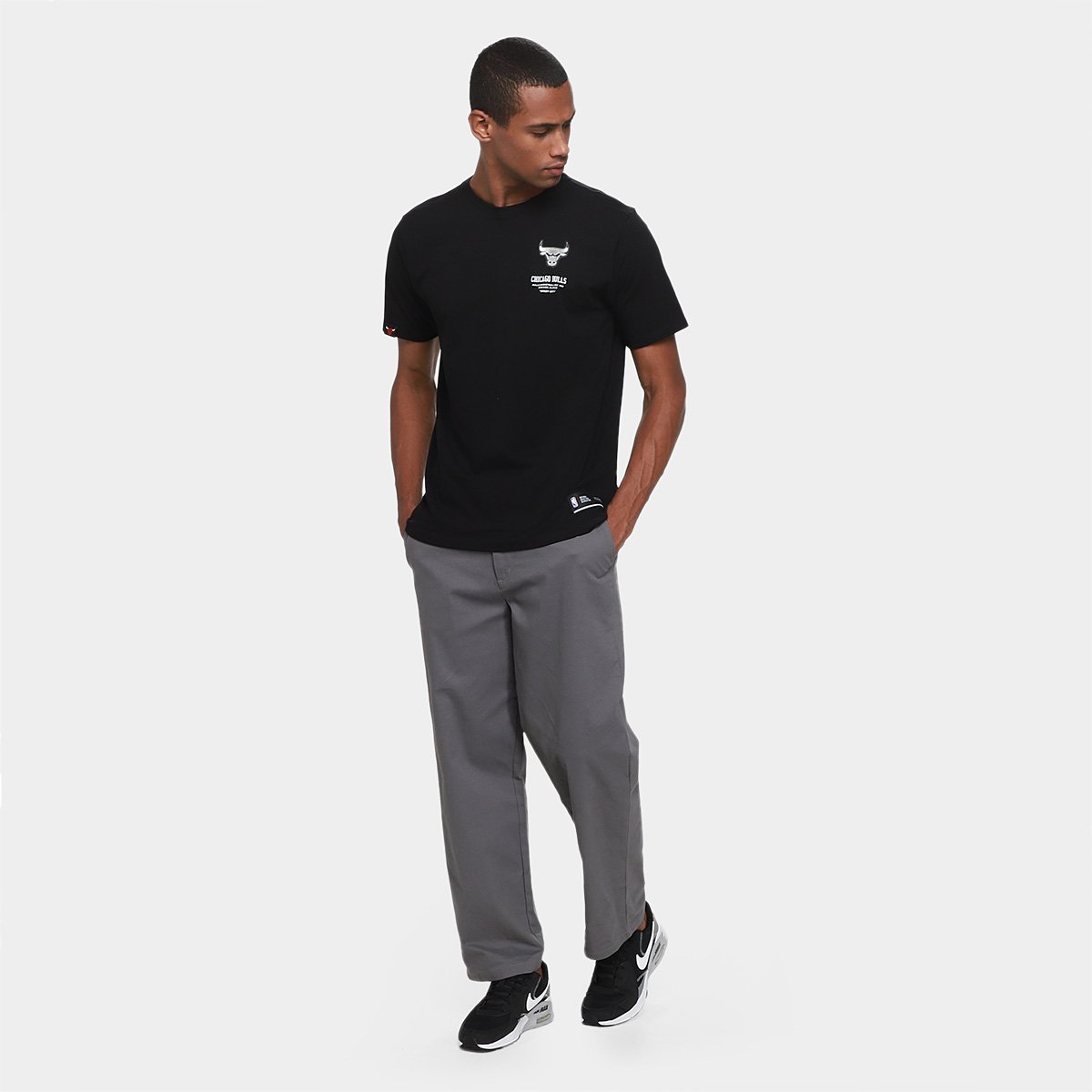 Camiseta NBA Chicago Bulls Mitchell & Ness Masculina - 5