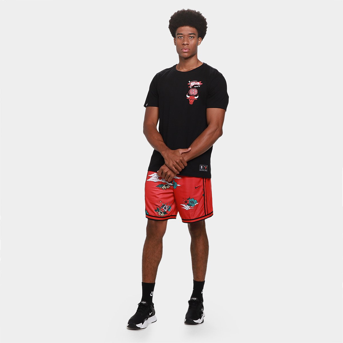 Camiseta NBA Chicago Bulls Mitchell & Ness  Masculina - 6
