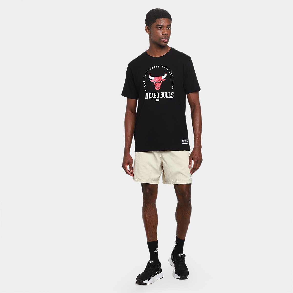 Camiseta NBA Chicago Bulls  Mitchell & Ness Masculina - 4